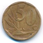 South Africa, 50 cents, 2007