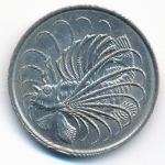 Singapore, 50 cents, 1980