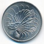 Singapore, 50 cents, 1980