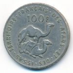Французская территория афаров и исса, 100 франков (1975 г.)