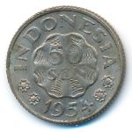 Indonesia, 50 sen, 1954