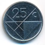 Aruba, 25 центов, 2023