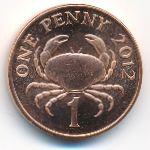 Гернси, 1 пенни (2012 г.)