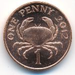 Гернси, 1 пенни (2012 г.)