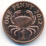 Гернси, 1 пенни (2012 г.)