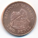 Джерси, 2 пенса (2016 г.)