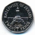 Джерси, 20 пенсов (2012 г.)