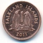 Фолклендские острова, 1 пенни (2011 г.)