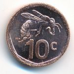 South Africa, 10 cents, 2023