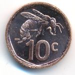 South Africa, 10 cents, 2023