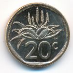 South Africa, 20 центов, 2024