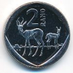 South Africa, 2 рэнда, 2023