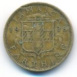 Ямайка, 1 фартинг (1938 г.)