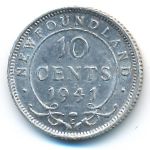 Ньюфаундленд, 10 центов (1941 г.)