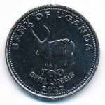 Уганда, 100 шиллингов (2022 г.)