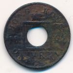 Hong Kong, 1 mil, 1865