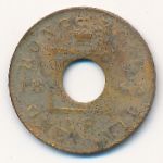 Hong Kong, 1 mil, 1866