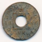 Hong Kong, 1 mil, 1866