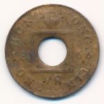 Hong Kong, 1 mil, 1866