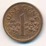 Singapore, 1 cent, 1994