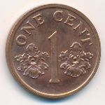 Singapore, 1 cent, 1994