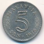 Малайзия, 5 сен (1976 г.)
