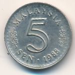 Малайзия, 5 сен (1988 г.)