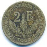 Того, 2 франка (1925 г.)