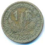 Того, 1 франк (1924 г.)