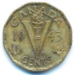 Canada, 5 cents, 1943