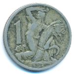Чехословакия, 1 крона (1922 г.)