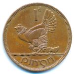 Ирландия, 1 пенни (1963 г.)