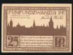 Нотгельды Германии, 25 пфеннигов (1921 г.)