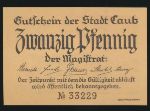 Нотгельды Германии, 20 пфеннигов