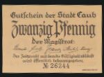 Нотгельды Германии, 20 пфеннигов