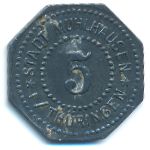 Мюльхаузен., 5 пфеннигов (1917 г.)