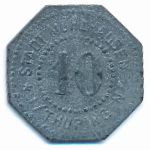 Мюльхаузен., 10 пфеннигов (1917 г.)