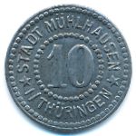 Мюльхаузен., 10 пфеннигов (1917 г.)