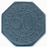 Мергентхайм., 50 пфеннигов (1920 г.)