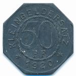 Мергентхайм., 50 пфеннигов (1920 г.)