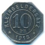 Мергентхайм., 10 пфеннигов (1918 г.)