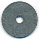 French Indo China, 1 cent, 1941