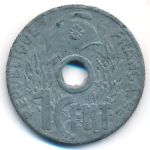 French Indo China, 1 cent, 1941