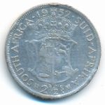 South Africa, 2 1/2 shillings, 1952