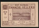 Нотгельды Австрии, 20 геллеров
