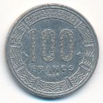 Центральная Африка, 100 франков (1998 г.)