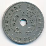 Southern Rhodesia, 1 penny, 1934