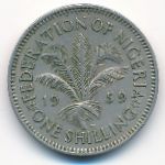 Нигерия, 1 шиллинг (1959 г.)