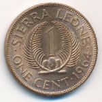 Сьерра-Леоне, 1 цент (1964 г.)