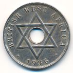 Британская Западная Африка, 1 пенни (1936 г.)